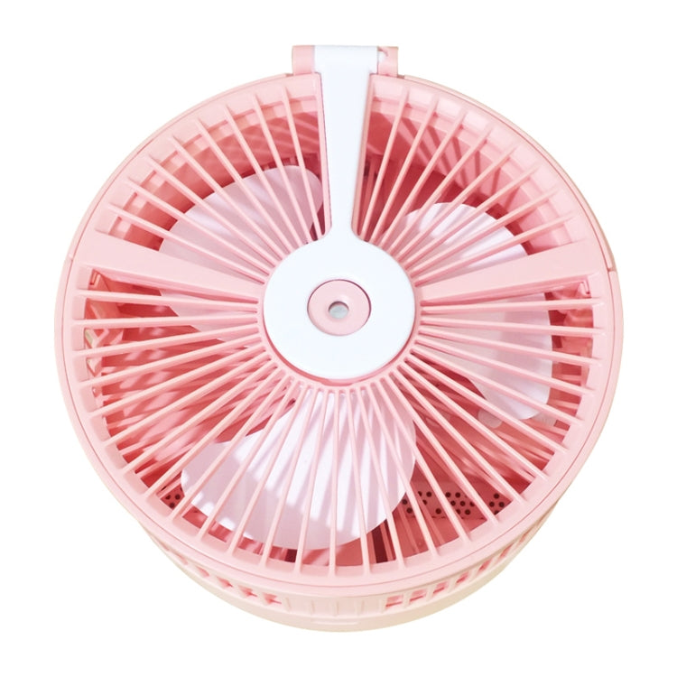 Humidifying and Moisturizing Spray Fan Portable Folding Table Fan with USB Charging