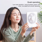Mini ventilatore USB portatile da tavolo 3 velocità