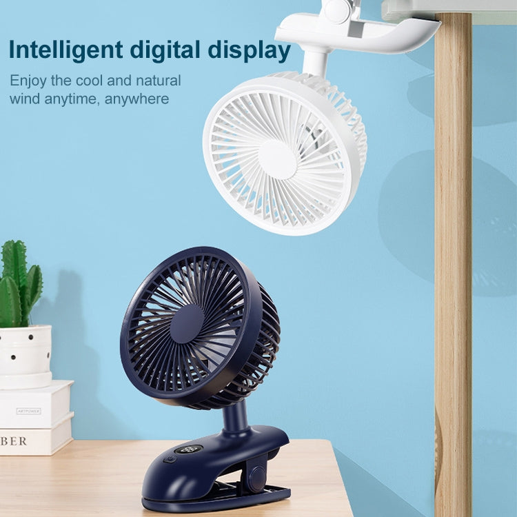 F601 Multifunction Clip-on Electric Fan with LED Display, F601