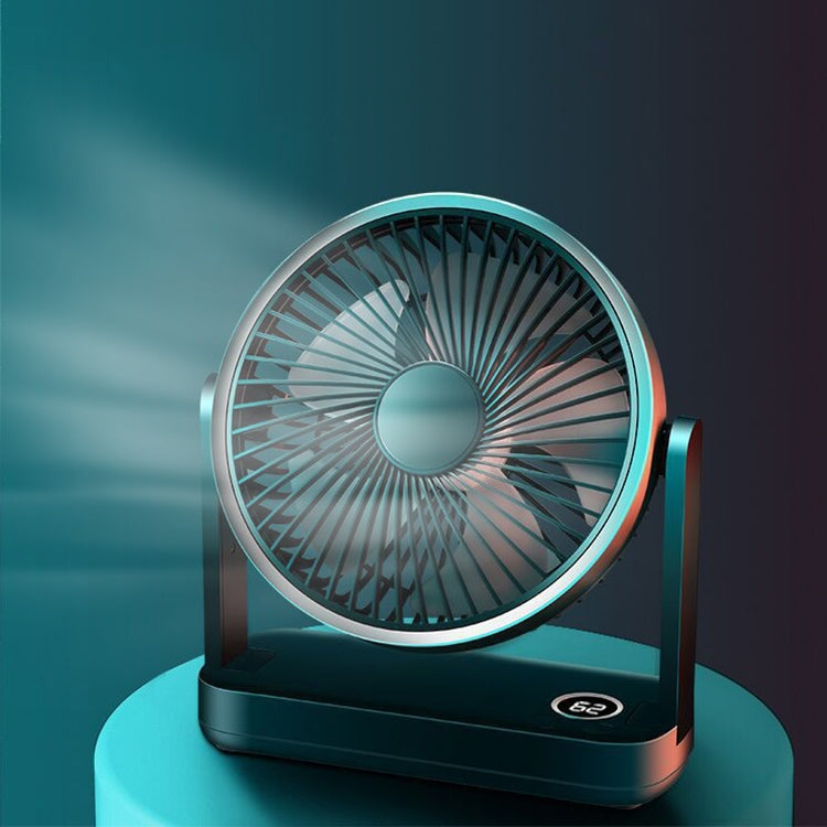 Ventilatore elettrico da tavolo F701 con display LED