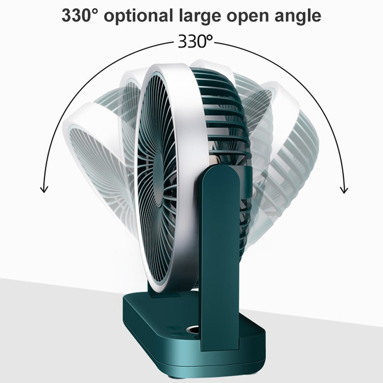 Ventilatore elettrico da tavolo F701 con display LED