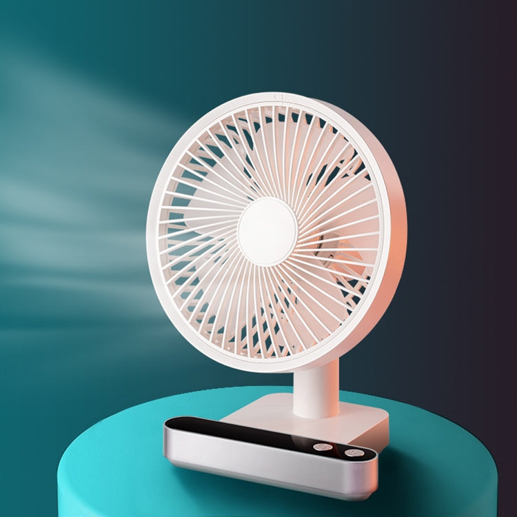 F702 Ventilatore elettrico da tavolo con scuotimento automatico con display a LED