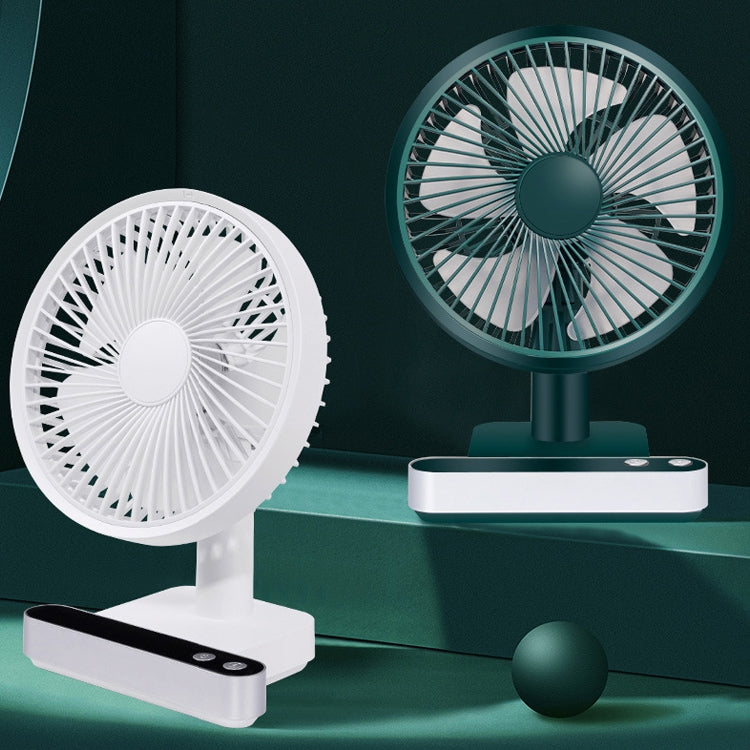 F702 Ventilatore elettrico da tavolo con scuotimento automatico con display a LED