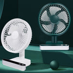 Ventilatore elettrico da tavolo con scuotimento automatico e disp