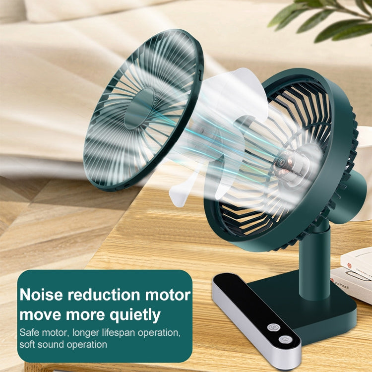 Ventilatore elettrico da tavolo con scuotimento automatico e disp