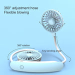 Mini ventilatore da collo ricaricabile USB 3 velocità