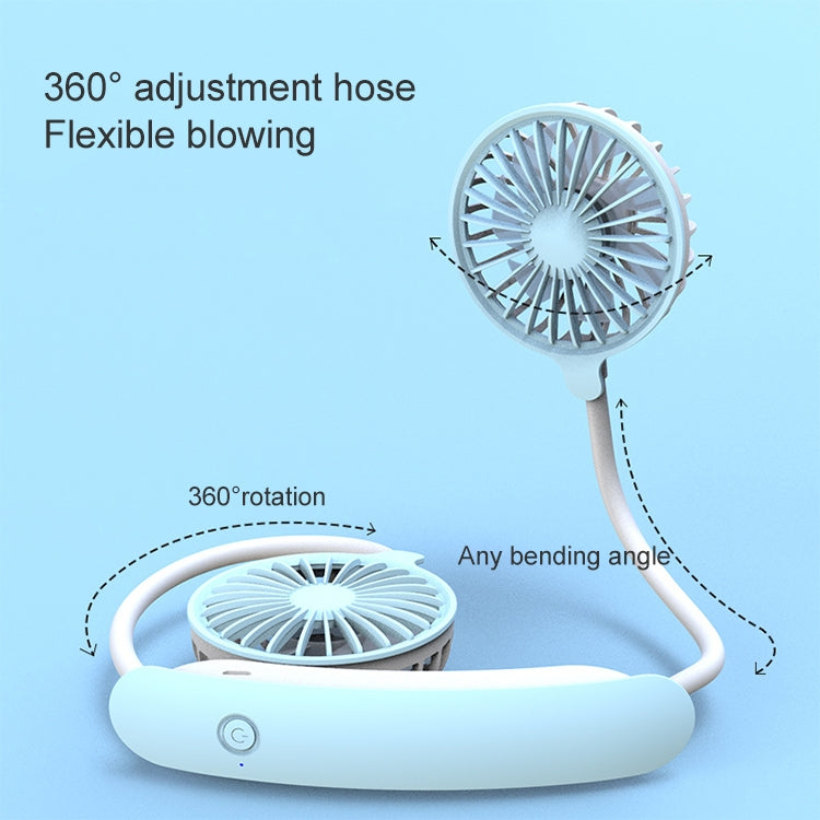 Mini ventilatore da collo ricaricabile USB 3 velocità