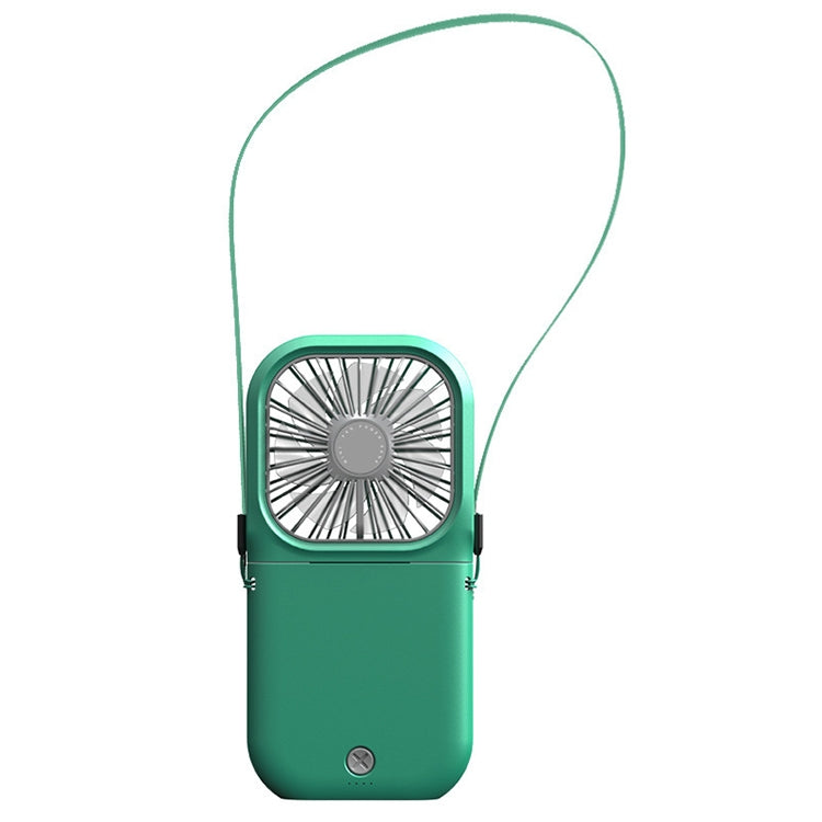 F20 Portable Electroplating Fan USB Foldable Mute Portable Neckband Fan, F20, F20 (Pink), F20 (Green), F20 (Blue), F20 (White)