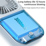 Ventilatore portatile da collo USB F20 pieghevole
