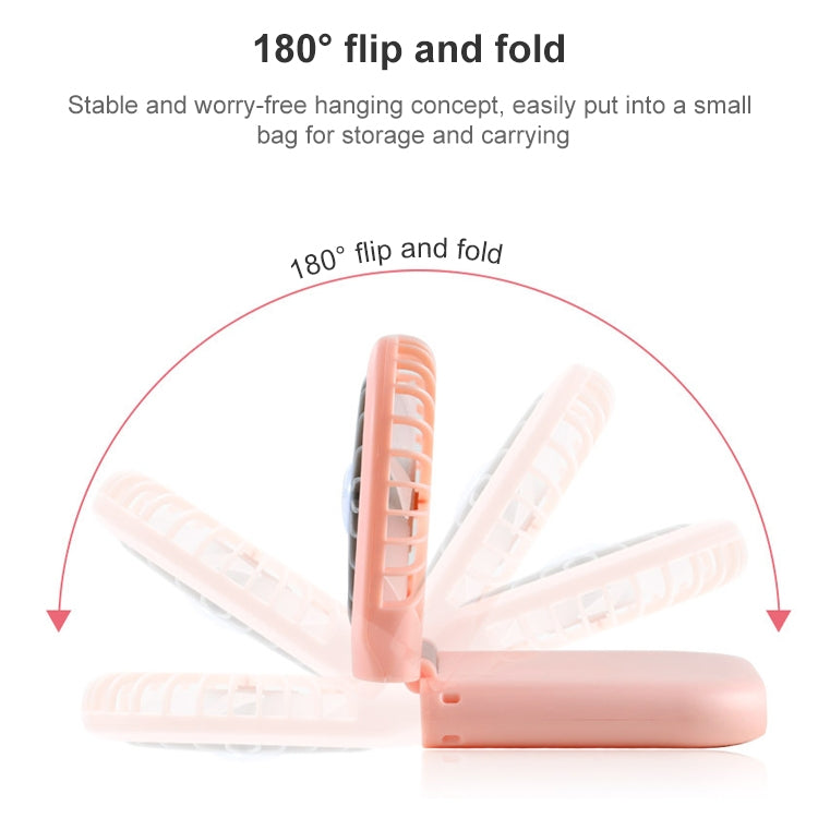 Ventilatore portatile da collo USB F20 pieghevole