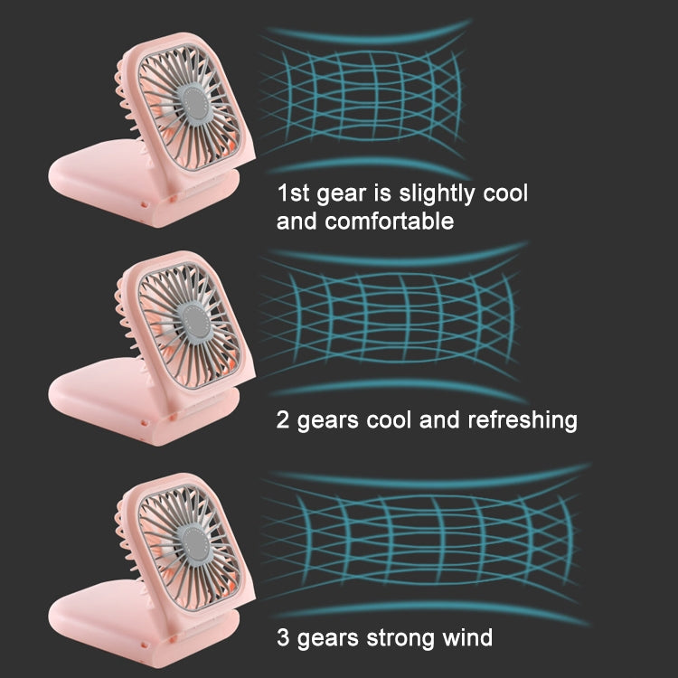 Ventilatore portatile per galvanica F20 Ventilatore da collo portatile pieghevole USB muto pieghevole, F20, F20 (Pink), F20 (Green), F20 (Blue), F20 (White)