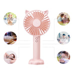 Ventilatore elettrico portatile da tavolo con 3 velocità