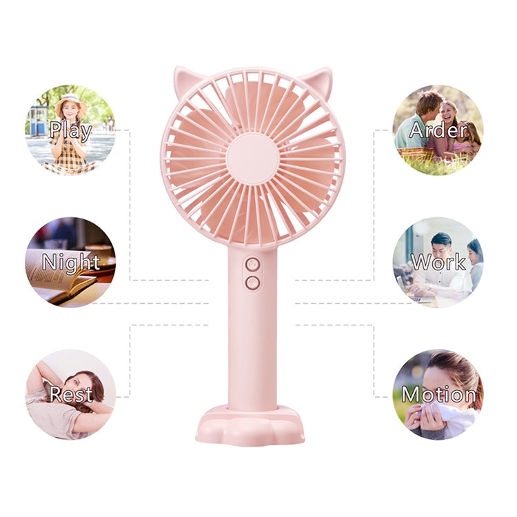 Ventilatore elettrico portatile da tavolo con 3 velocità