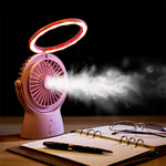 Lampada da tavolo con ventilatore USB portatile 3 velocità