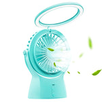 Lampada da tavolo con ventilatore USB portatile 3 velocità