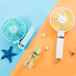 Ventilatore elettrico portatile pieghevole S2 con luce notturna