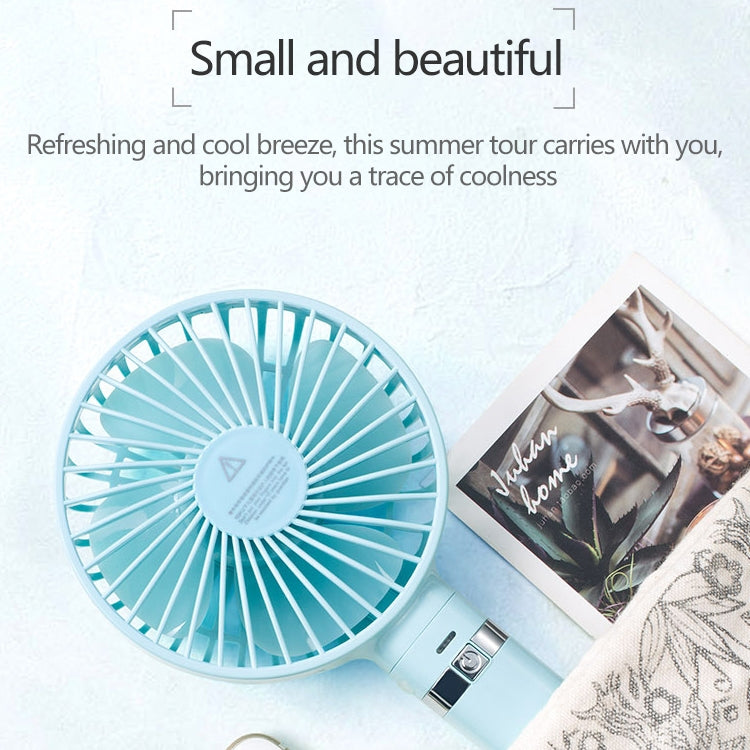 S2 Portable Folding Electric Fan with 3 Speed ​​Control and Night Light