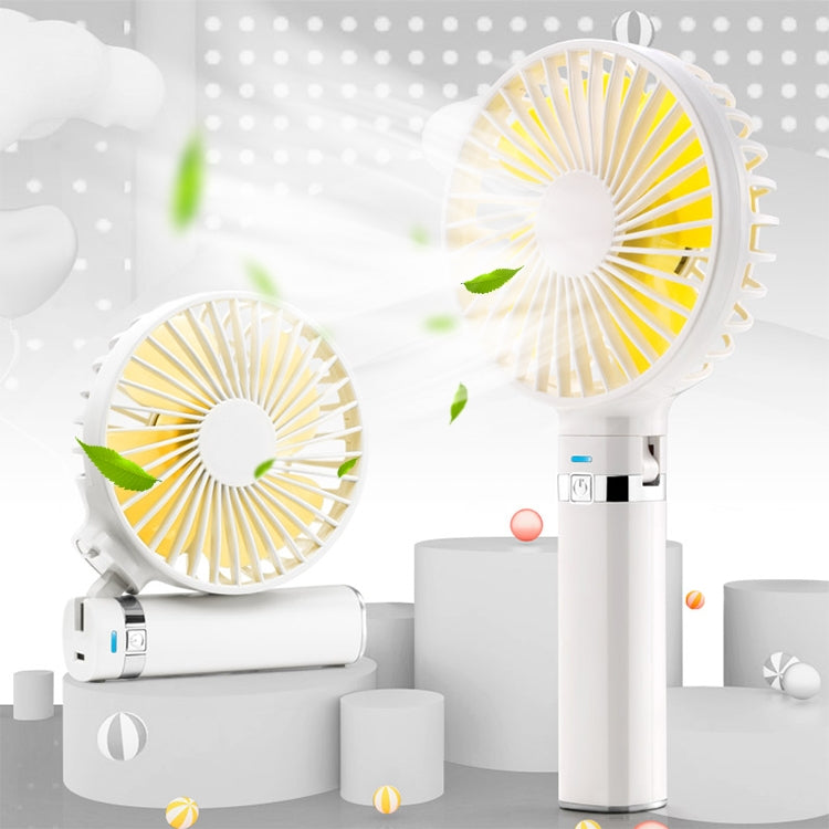 S2 Portable Folding Electric Fan with 3 Speed ​​Control and Night Light