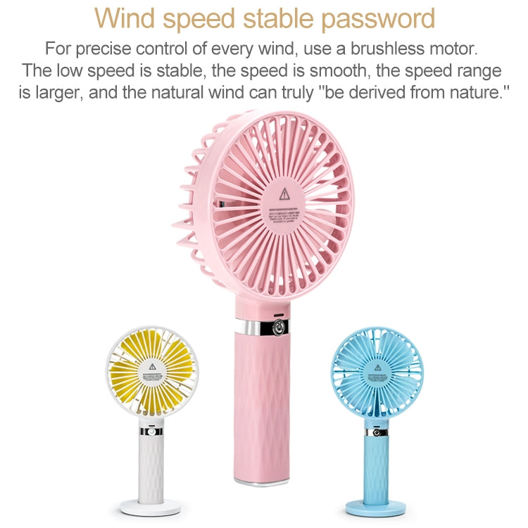 S8 Portable Mute Electric Desk Fan, 3 Speed ​​Control