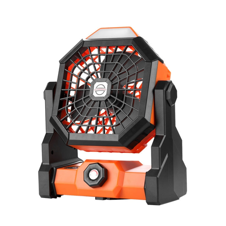 Ventilatore portatile ricaricabile USB con lampada LED