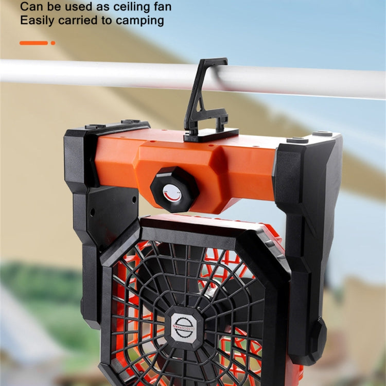 Ventilatore portatile ricaricabile USB con lampada LED