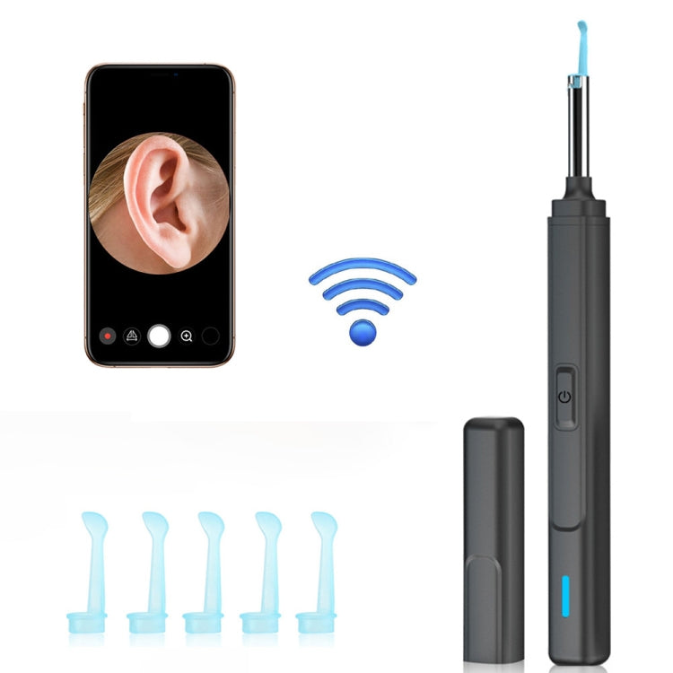 H02006 Endoscopio digitale per orecchio naso bocca WiFi Smart Visual Ear Pick HD