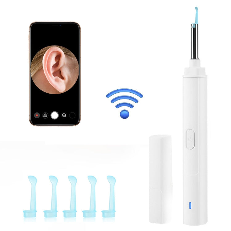 H02006 Endoscopio digitale per orecchio naso bocca WiFi Smart Visual Ear Pick HD