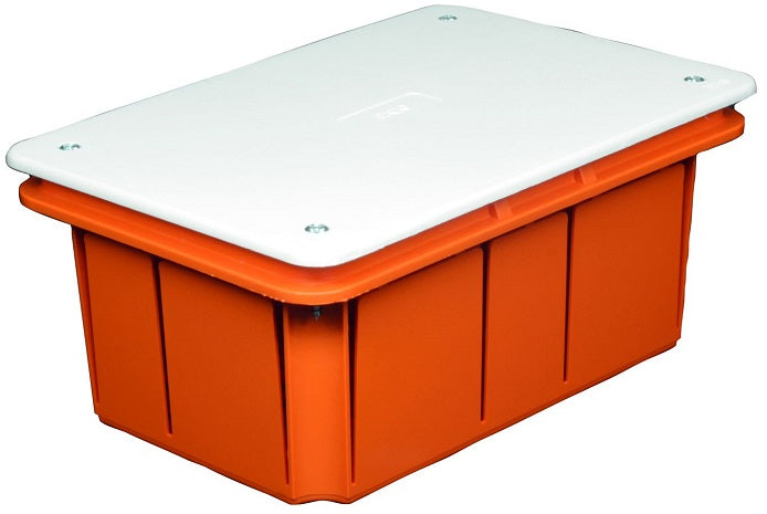Scatola di derivazione da incasso con coperchio IP40 153x98x70mm 8028487102118 50293 FG10211 EL018