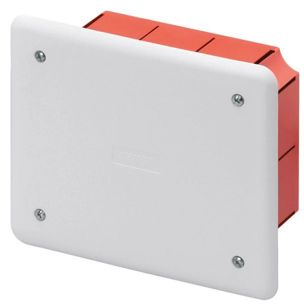 Scatola di derivazione da incasso con coperchio IP40 92x92x45mm Faeg FG10208 50291 8028487102088 EL022