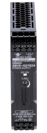 Alimentatore switching per guida DIN 24V 15W 650mA Omron Industrial  S8VK-G01524