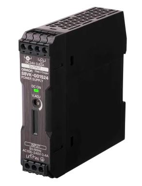 Alimentatore switching per guida DIN 24V 15W 650mA Omron Industrial  S8VK-G01524