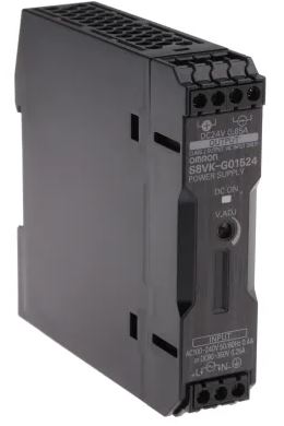 Alimentatore switching per guida DIN 24V 15W 650mA Omron Industrial  S8VK-G01524
