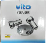 Lampada applique da parete 2xE27 in metallo bianco 210080 EL034