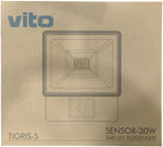 Faretto LED da esterno con sensore di movimento 30W 3000k luce calda EL042 6970233832331 3021390 EL042