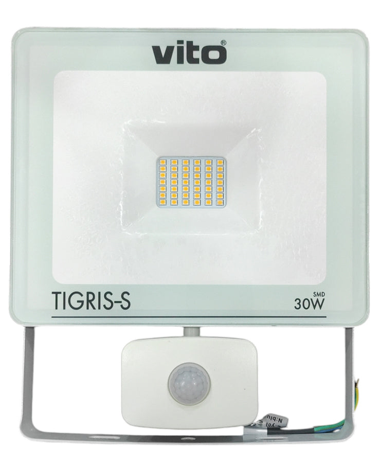 Faretto LED da esterno con sensore di movimento 30W 3000k luce calda EL042 6970233832331 3021390 EL042