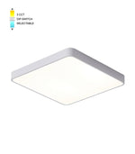 Plafoniera LED quadrata 25W 2000lm 3CCT bianca 2026140 6972538048486 EL052