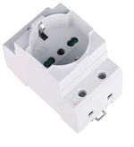 Presa Schuko per quadro elettrico 16A 250V Bipasso + Terra EBSA4-Y EL059