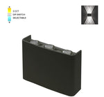Lampada applique nero da esterno 6W SMD 16*10CM IP65 6970233835332 3231110 EL068