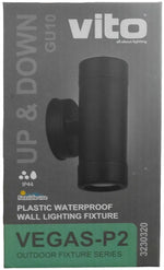 Lampada applique da esterno GU10 Φ80x160mm IP44 6972538040879 3230320 EL078