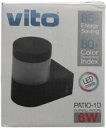 Lampada applique da esterno 6W 300Lm 4000K IP54 Φ60x115mm 6970233837282  3230270 EL094