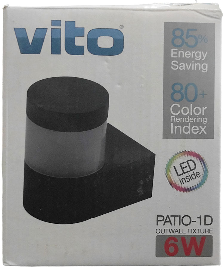 Lampada applique da esterno 6W 300Lm 4000K IP54 Φ60x115mm 6970233837282  3230270 EL094