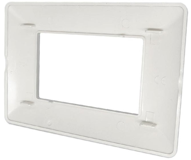 Placca in tecnopolimero 3P argento compatibile Matix 6970311027161 8003-05 3P Argento Btcino Matix EL1043