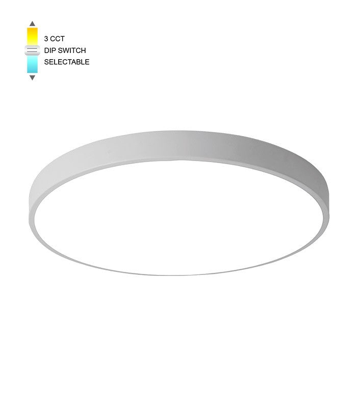 Plafoniera LED rotonda 25W 2000lm 3CCT bianca 2026060 6972538048400 EL1197
