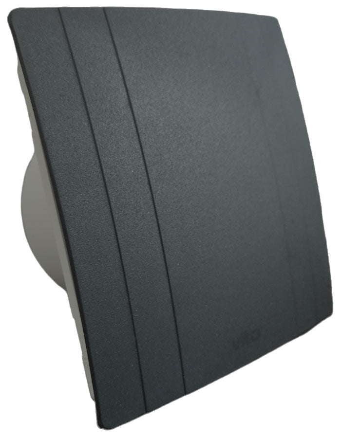 Aspiratore 15W 120m3/h 35Db Φ100x80mm nero Vito 8698553615158 8005111 EL122