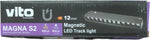Faretto LED magnetico per illuminazione a binario 12W 960Lm 3000K luce calda 6972538045195 2102080 EL1266
