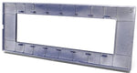 Placca in tecnopolimero 7 posti color blu compatibile Vimar Plana 6970597464506 6007-10 EL1298