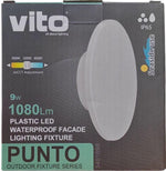 Lampada LED applique da parete 9W 1080lm IP65 3xCCT 6977231352526 3401090 EL1299