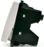 Pulsante unipolare bianco con spia luminosa 250V 10A compatibile Vimar Plana 0793541332708 665B EL1318