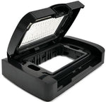 Placca idrobox IP55 3P nera compatibile Vimar Plana S6003N 6970597465244 EL1396