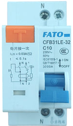 Interruttore magnetotermico differenziale 2P C10 CFB32LE-32 C10 EL1405 8053323555346 